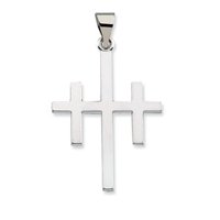 Sterling Silver 19x14 mm Cross of Forgiveness® Pendant