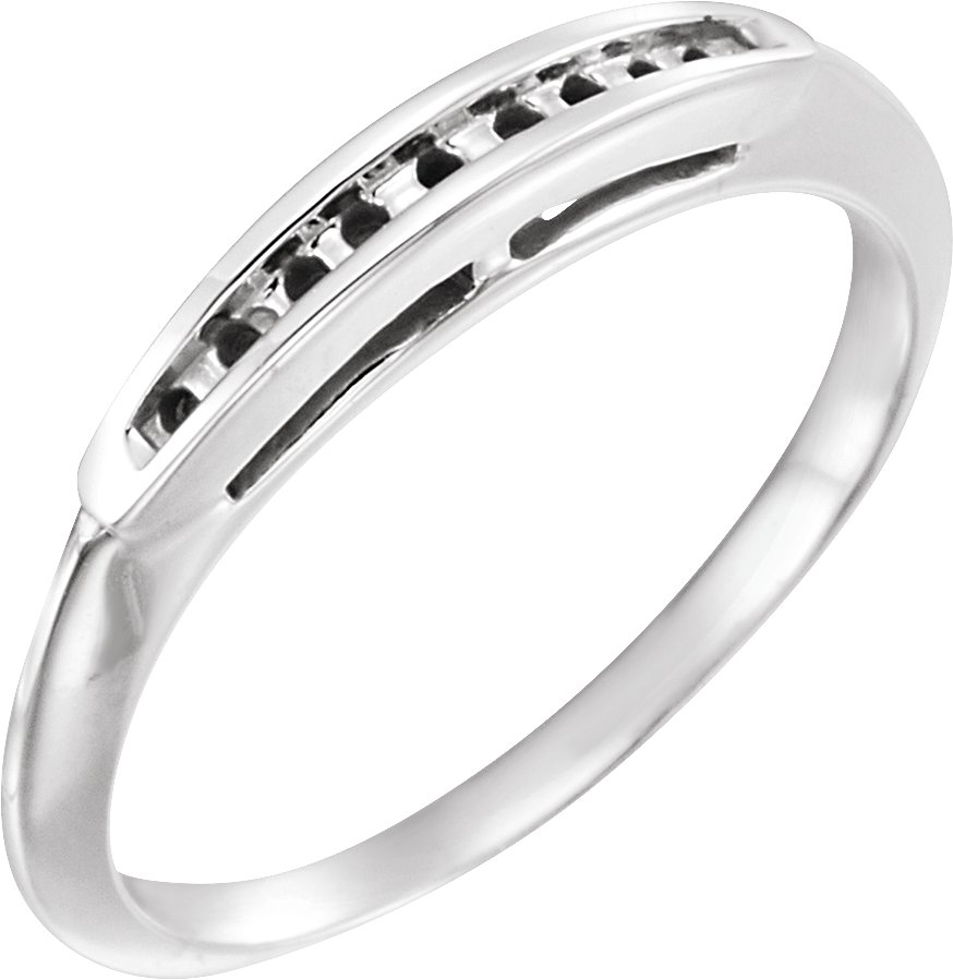 Accented Engagement Ring or Band
