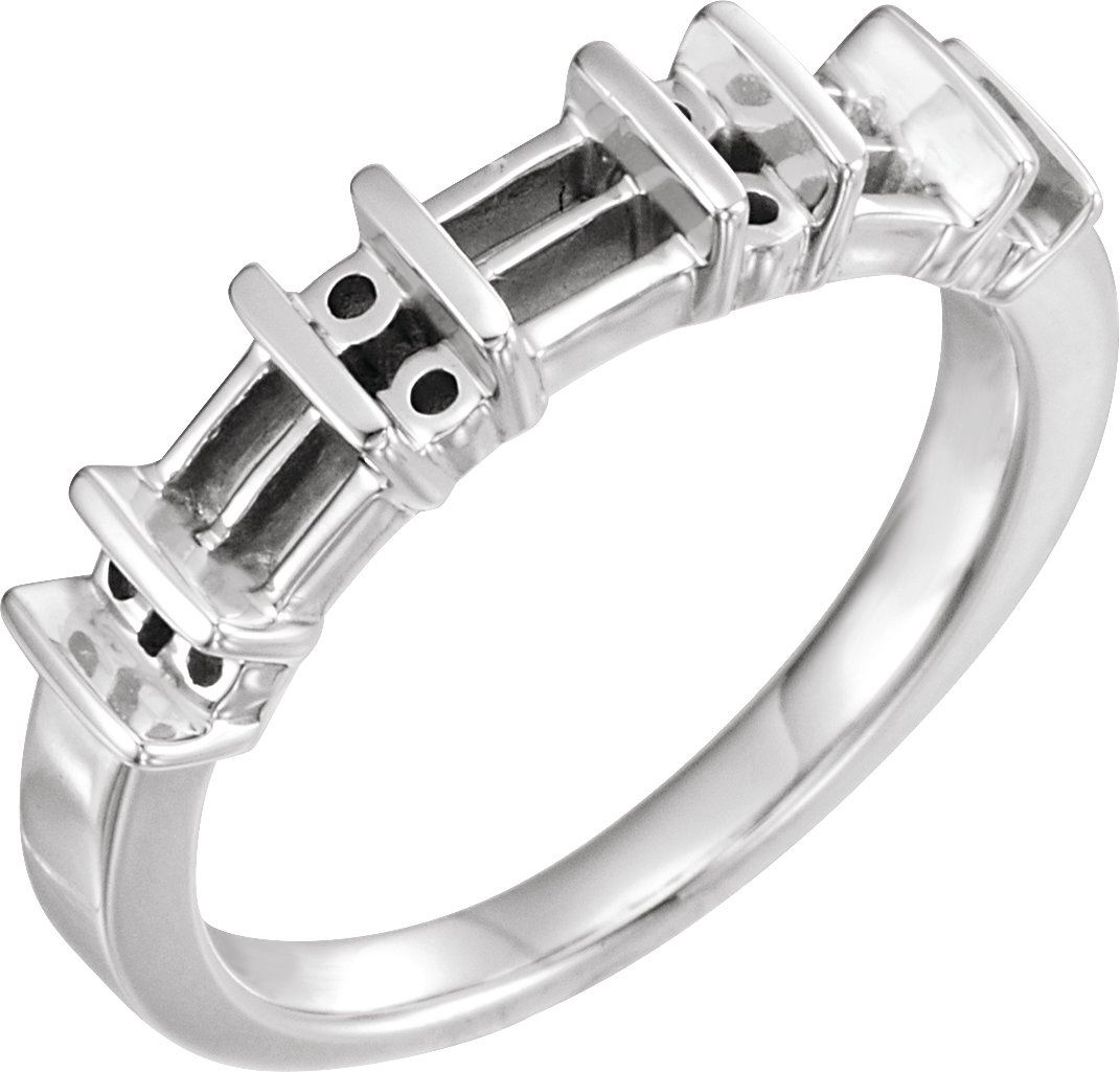 Double Row Anniversary Band