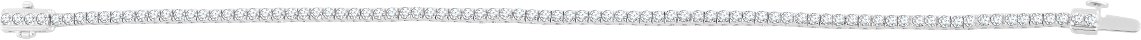 14K White 1 3/4 CTW Natural Diamond Line 7 Bracelet