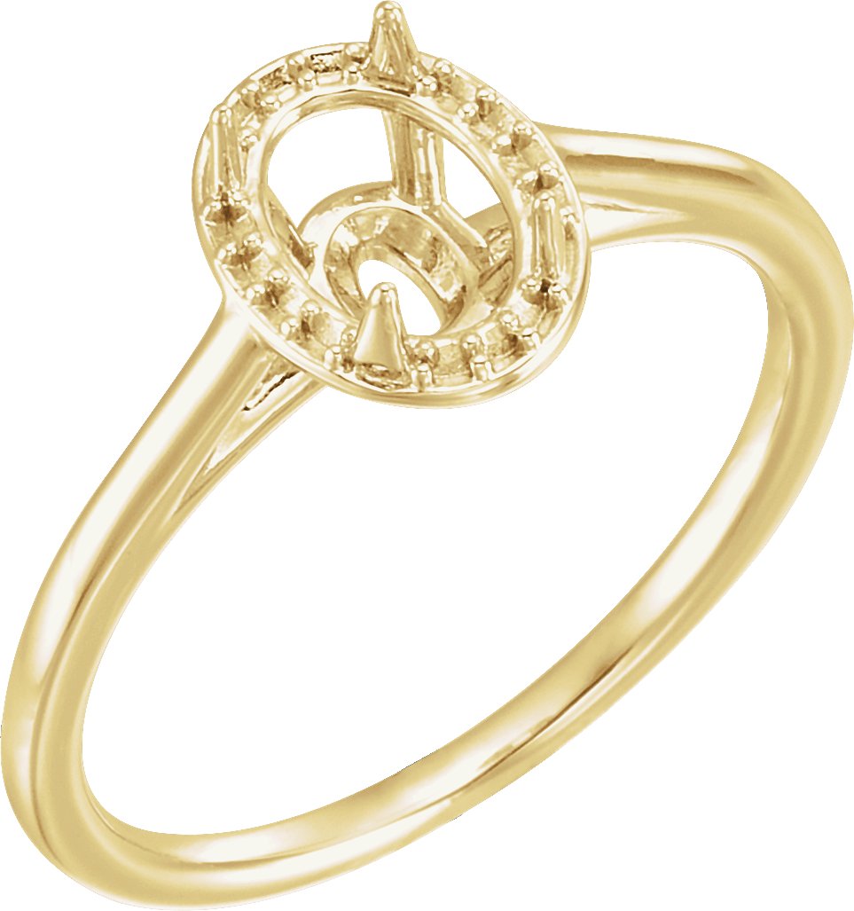 Halo-Style Ring