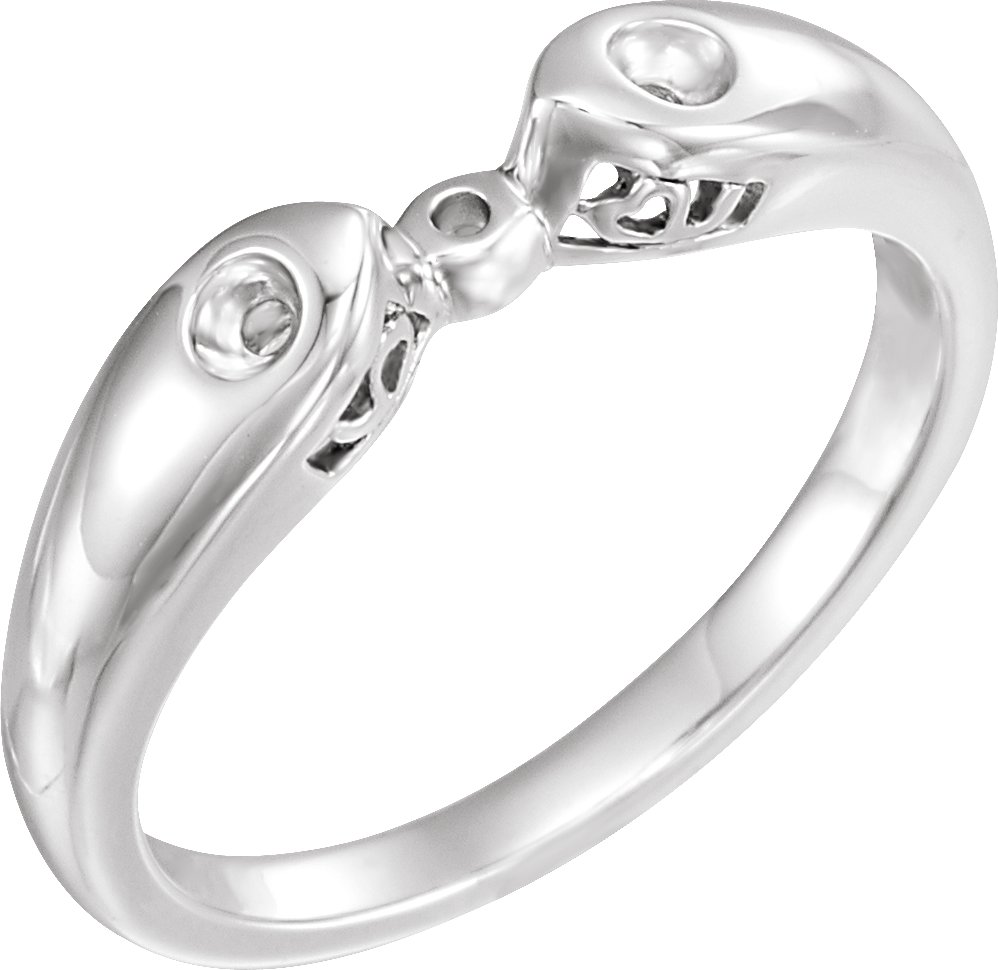 Accented Engagement Ring or Band