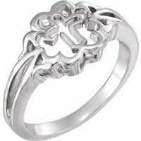 Sterling Silver Cross Chastity Rings® 