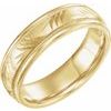 10K Yellow 6 mm Design Band Size 11 Ref 2979130