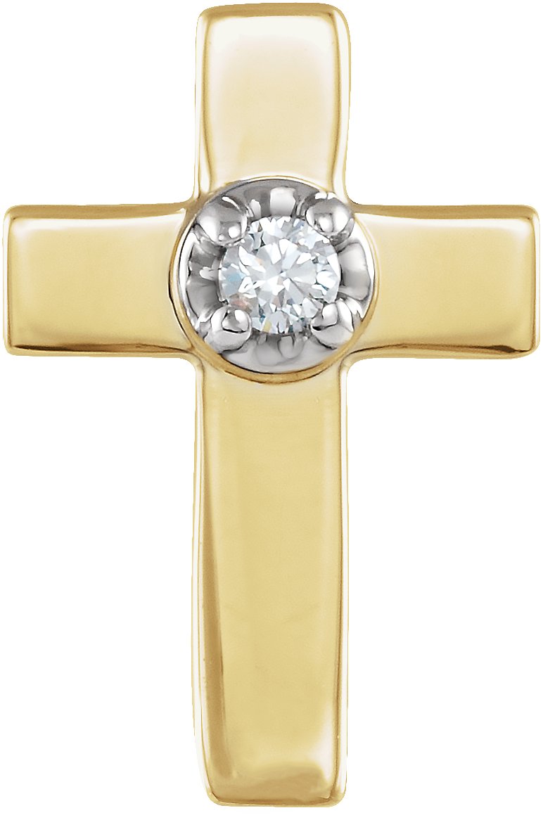 Cross Lapel Pin