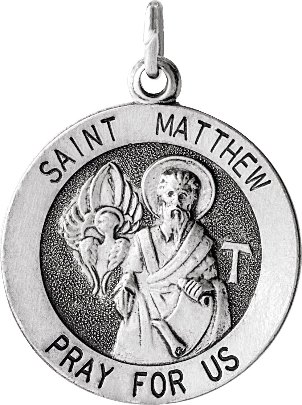 St. Matthew Medal Necklace or Pendant