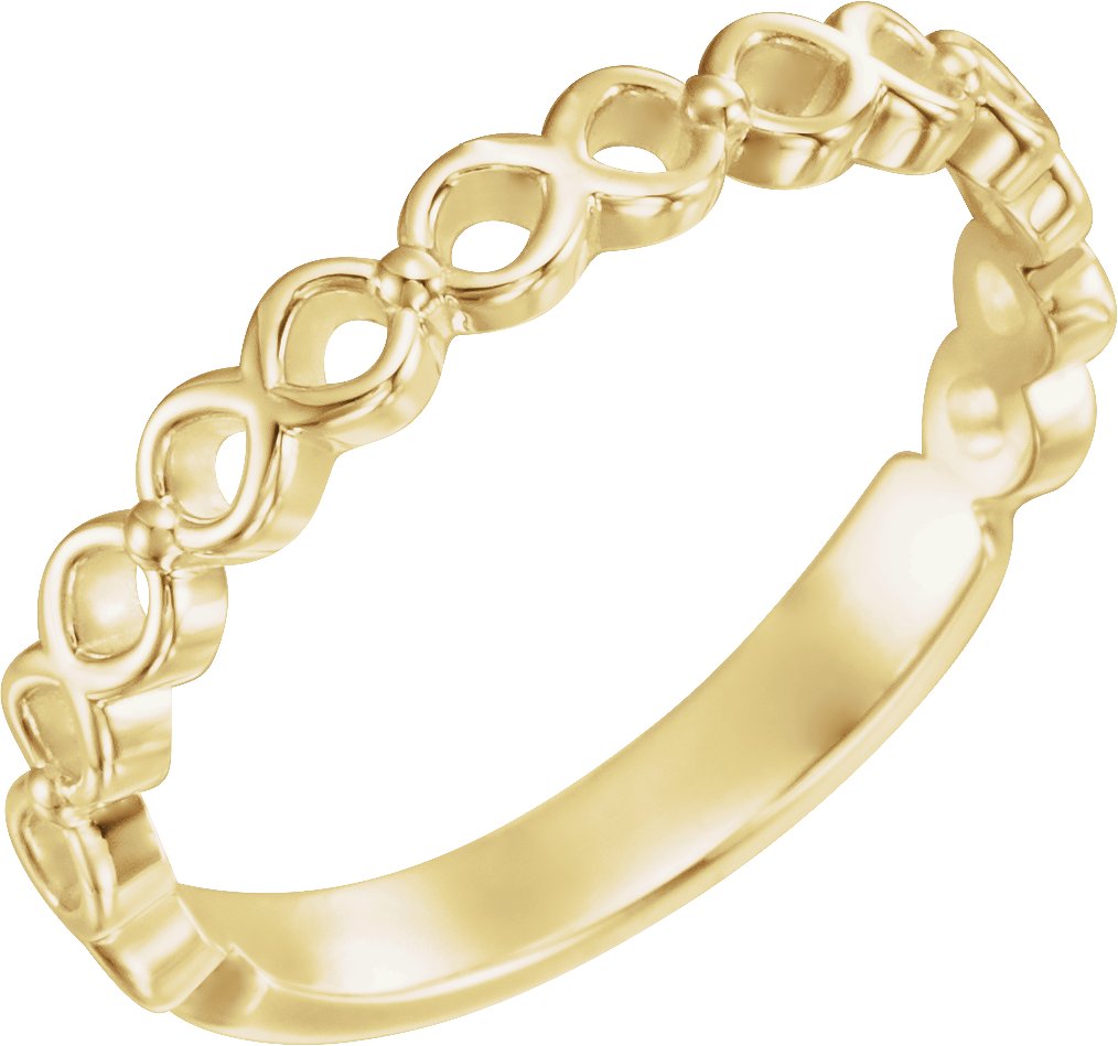 14K Yellow  Stackable Ring