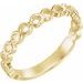 14K Yellow  Stackable Ring