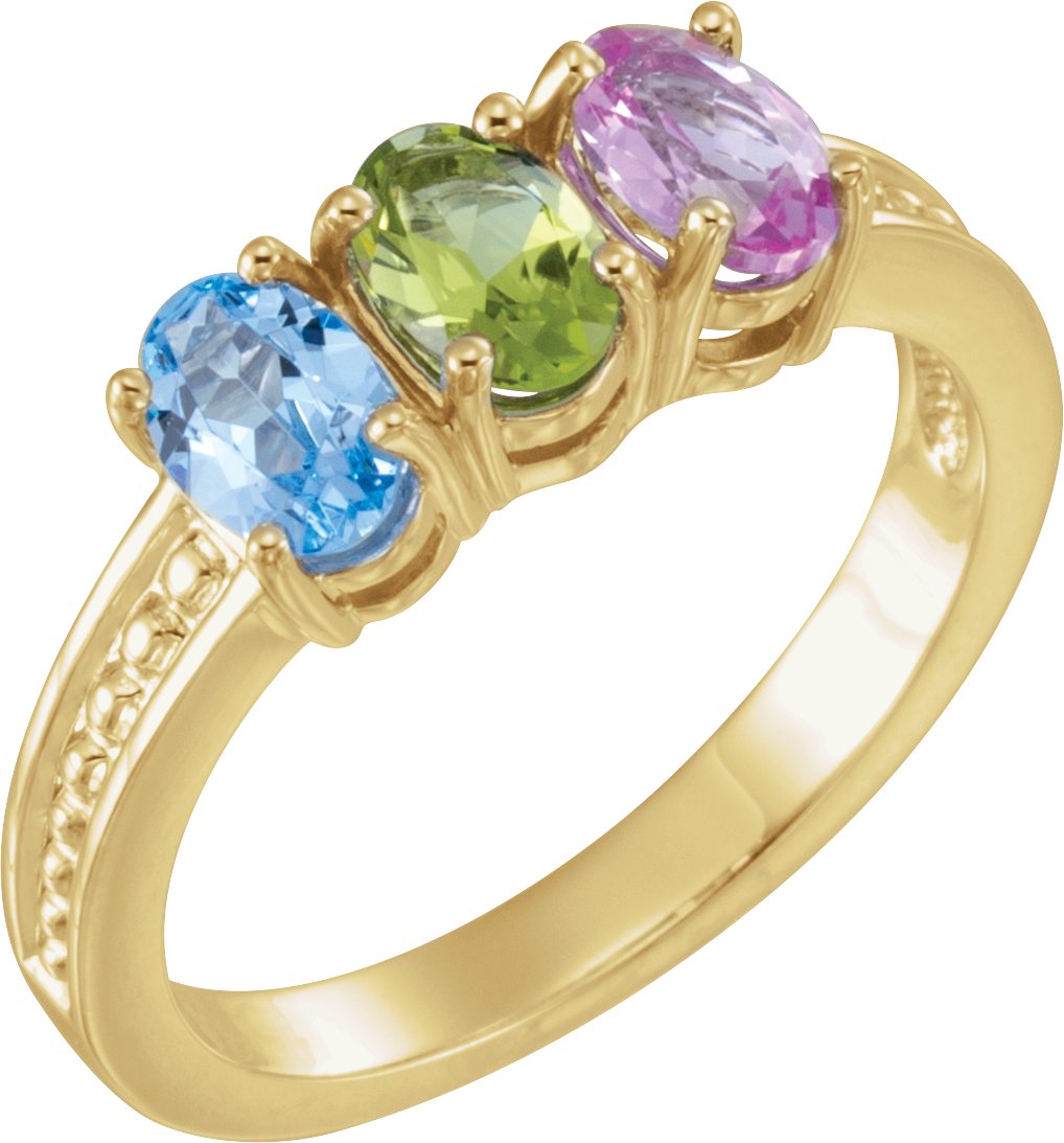 Family Beaded Ring