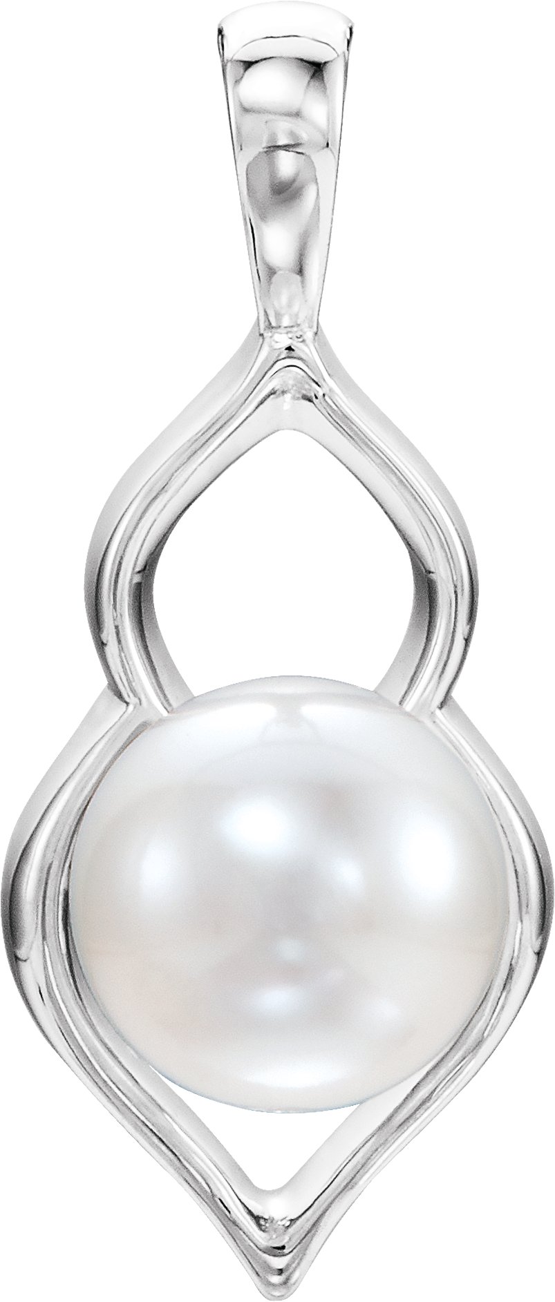 Sterling Silver Freshwater Cultured Pearl Pendant Ref. 13134449