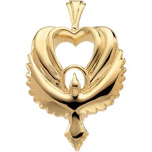 Holy Spirit Dove Pendant