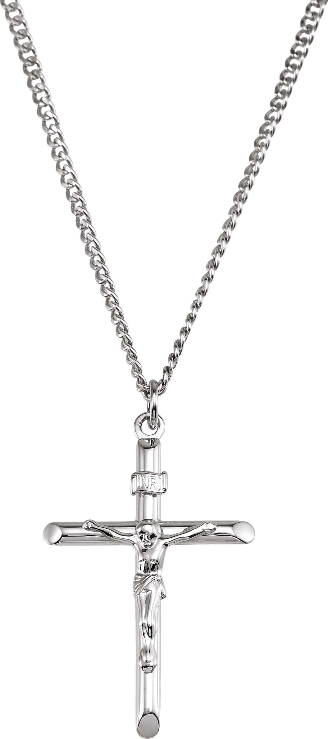 Sterling Silver Crucifix 24