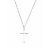 Sterling Silver Cross Pendant 25 x 15mm with 18 inch Chain Ref 735886