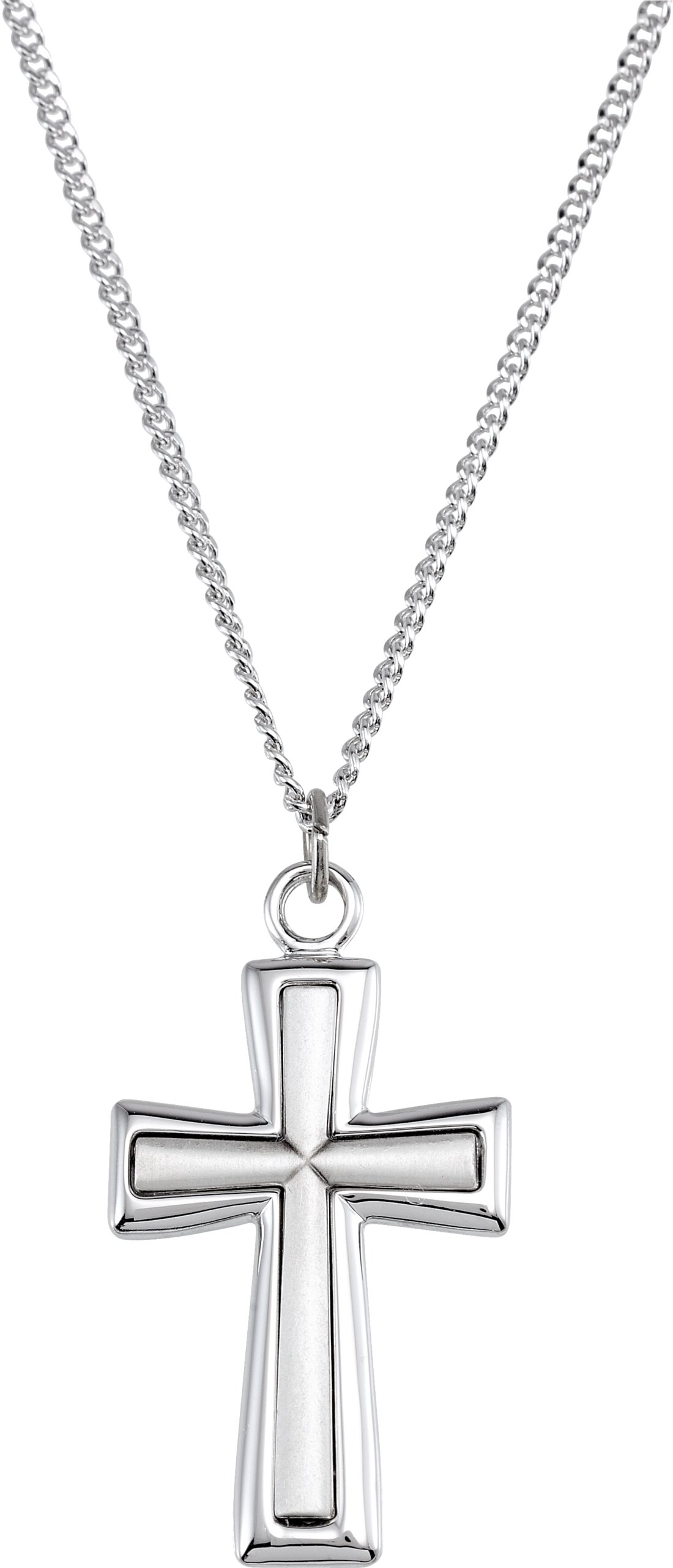 Sterling Silver Cross 24