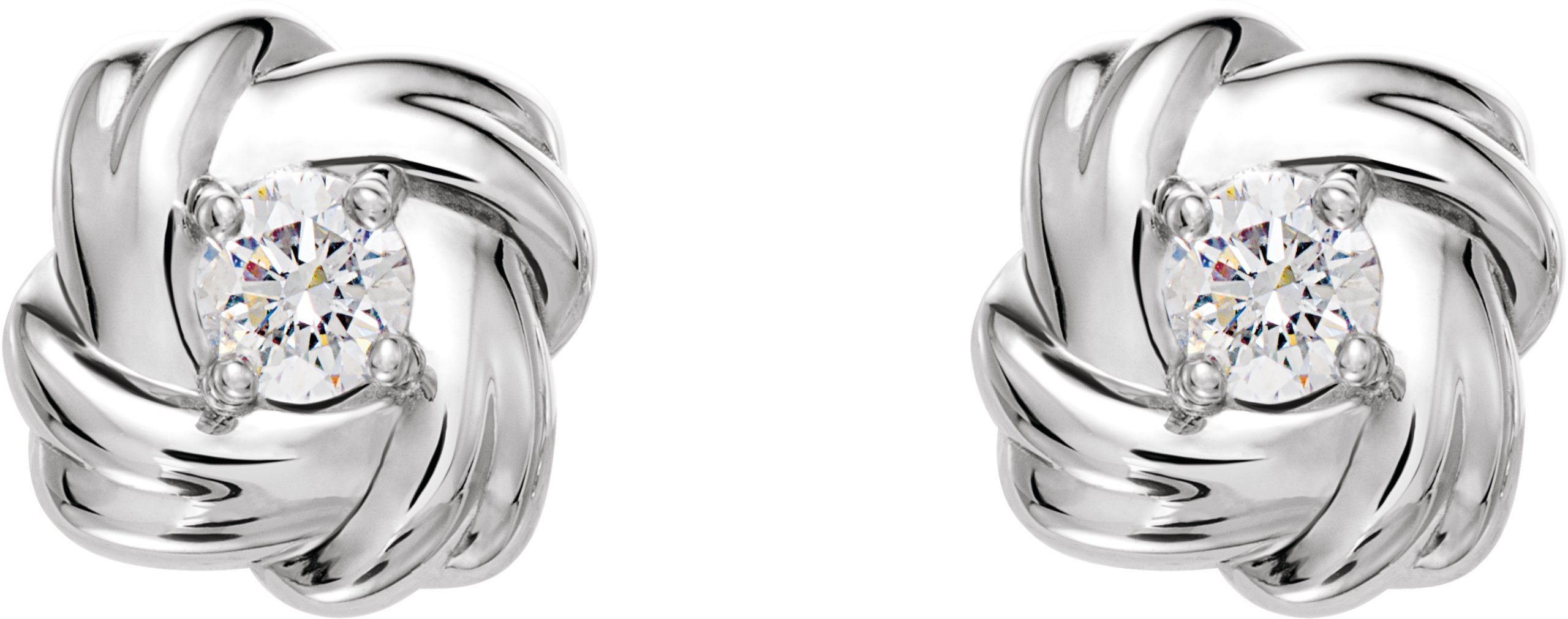 Alternative view of Knot Earrings