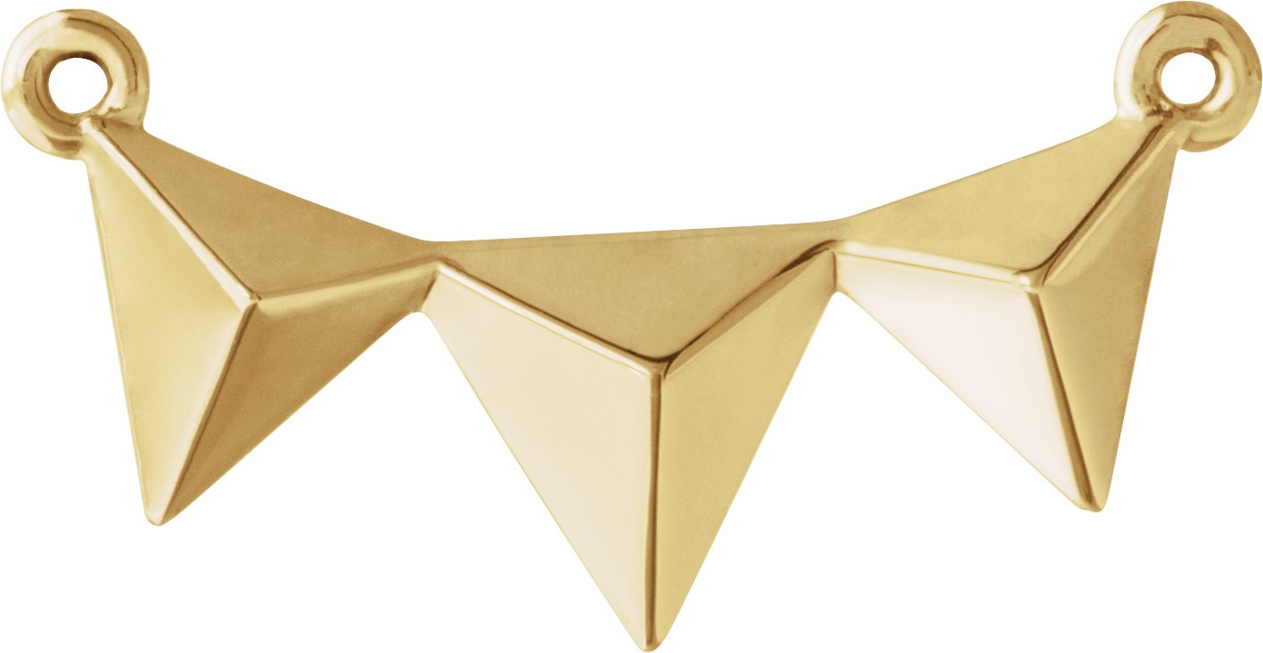 Pyramid Necklace or Center