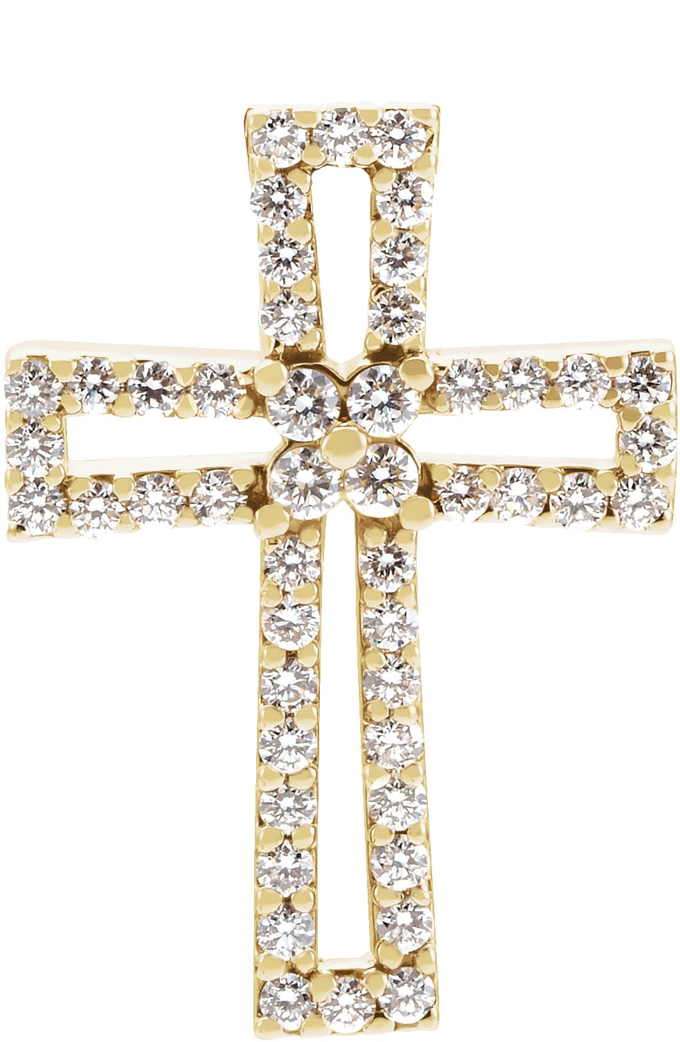 Diamond Cross Pendant .52 CTW Ref 920266