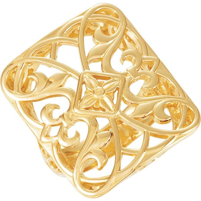 14k Yellow Gold