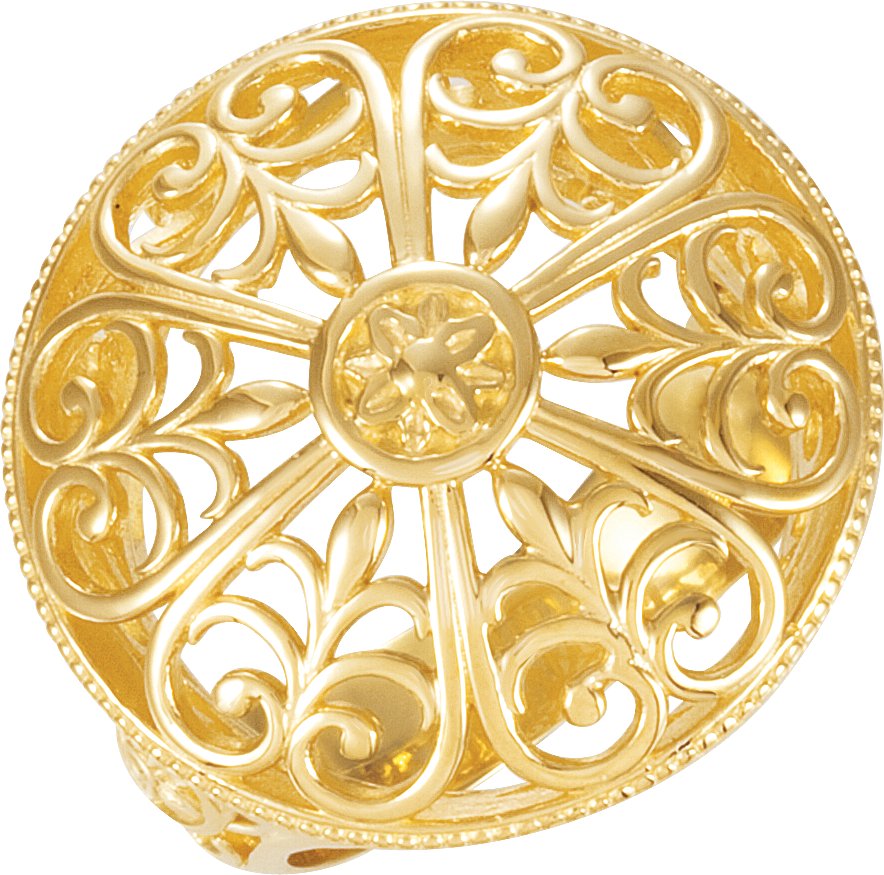 14k Yellow Gold