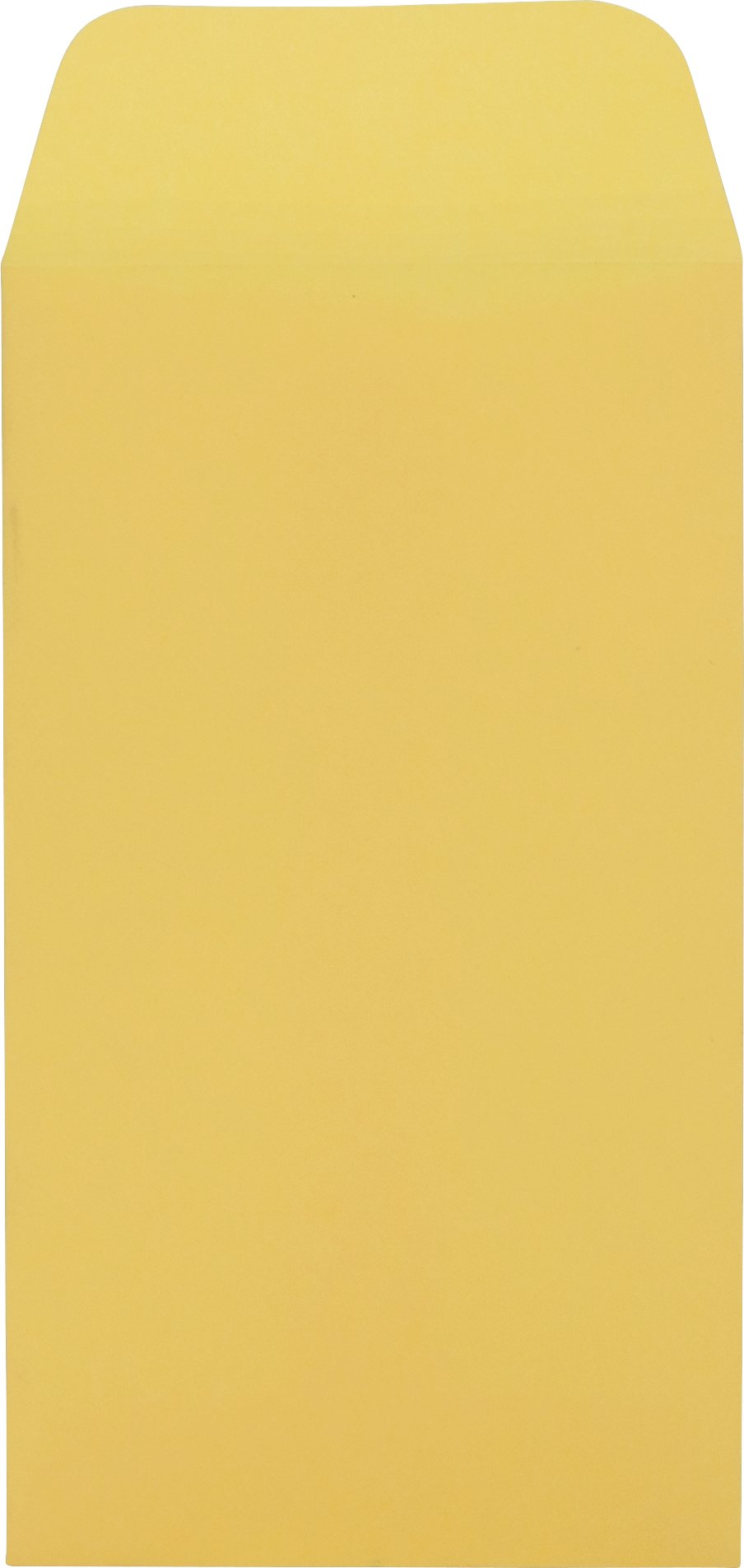 #5 Canary Yellow Blank Job Envelopes