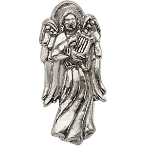 Angel with Harp Lapel Pin Ref 343243