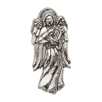 Angel with Harp Lapel Pin Ref 343243