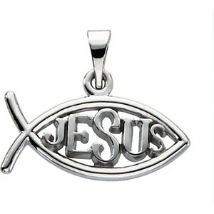 Jesus Ichthus (Fish) Pendant