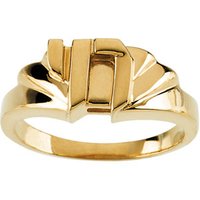10K Yellow Chai Ring