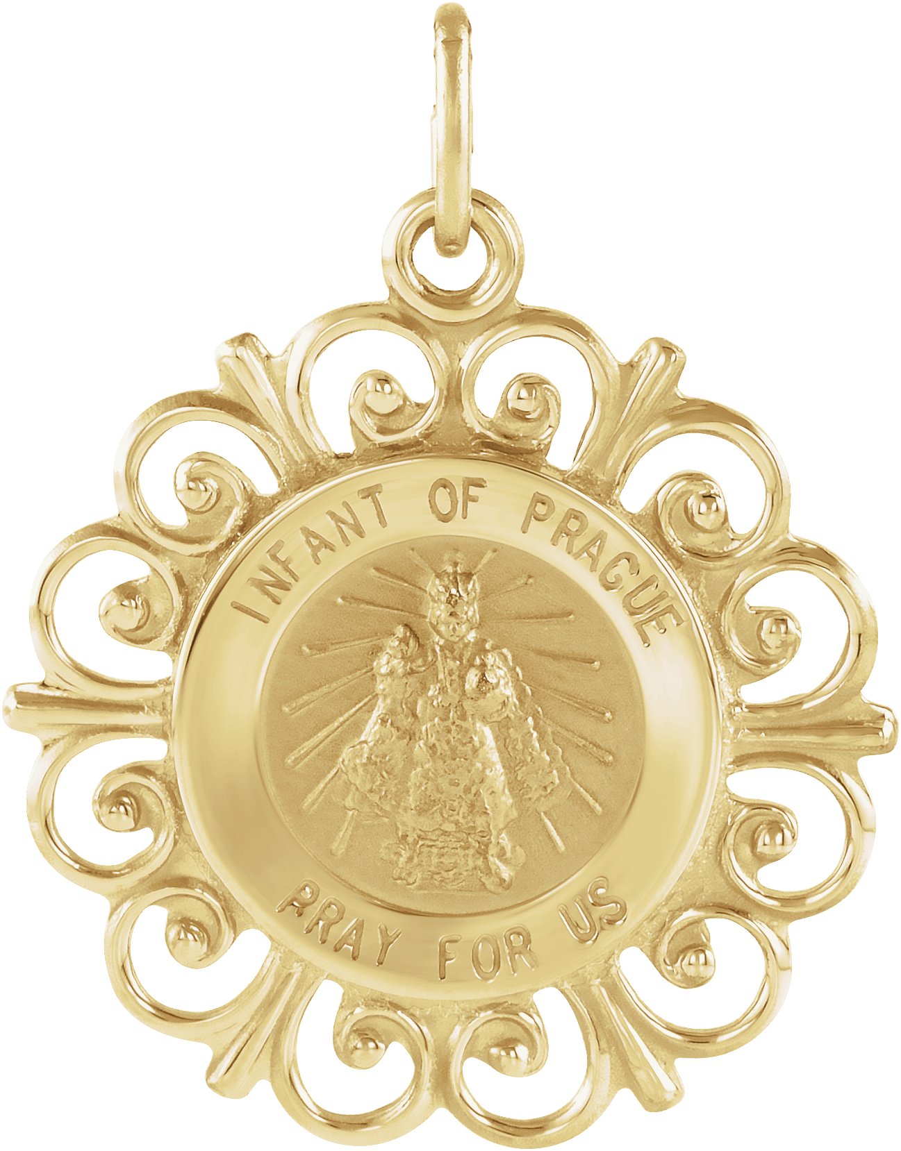 Infant of Prague Medal 18.5mm Ref 534188