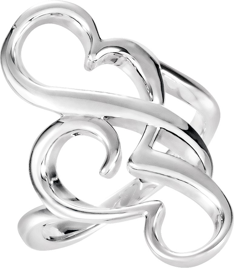 Sterling Silver Freeform Ring