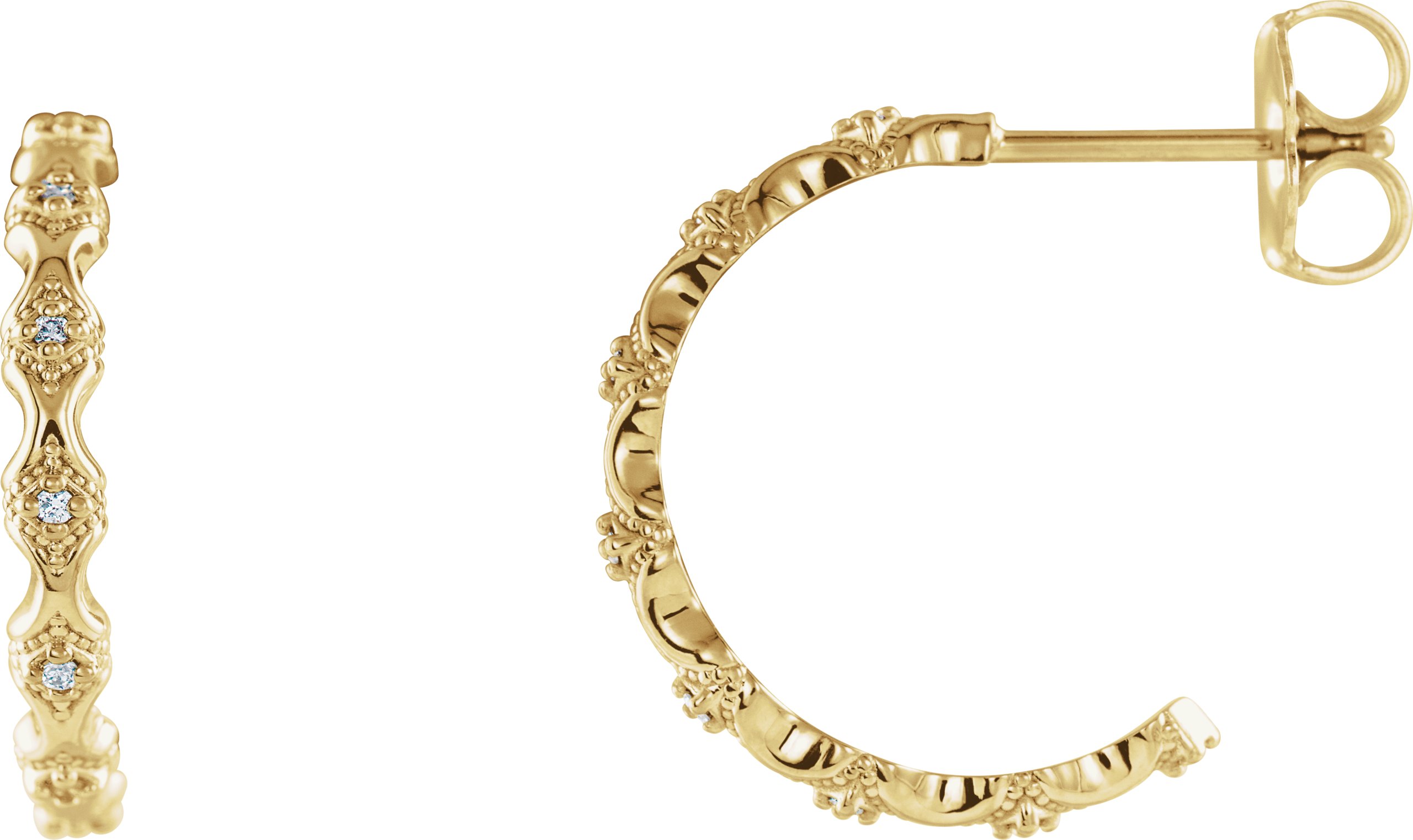 14k Yellow Gold