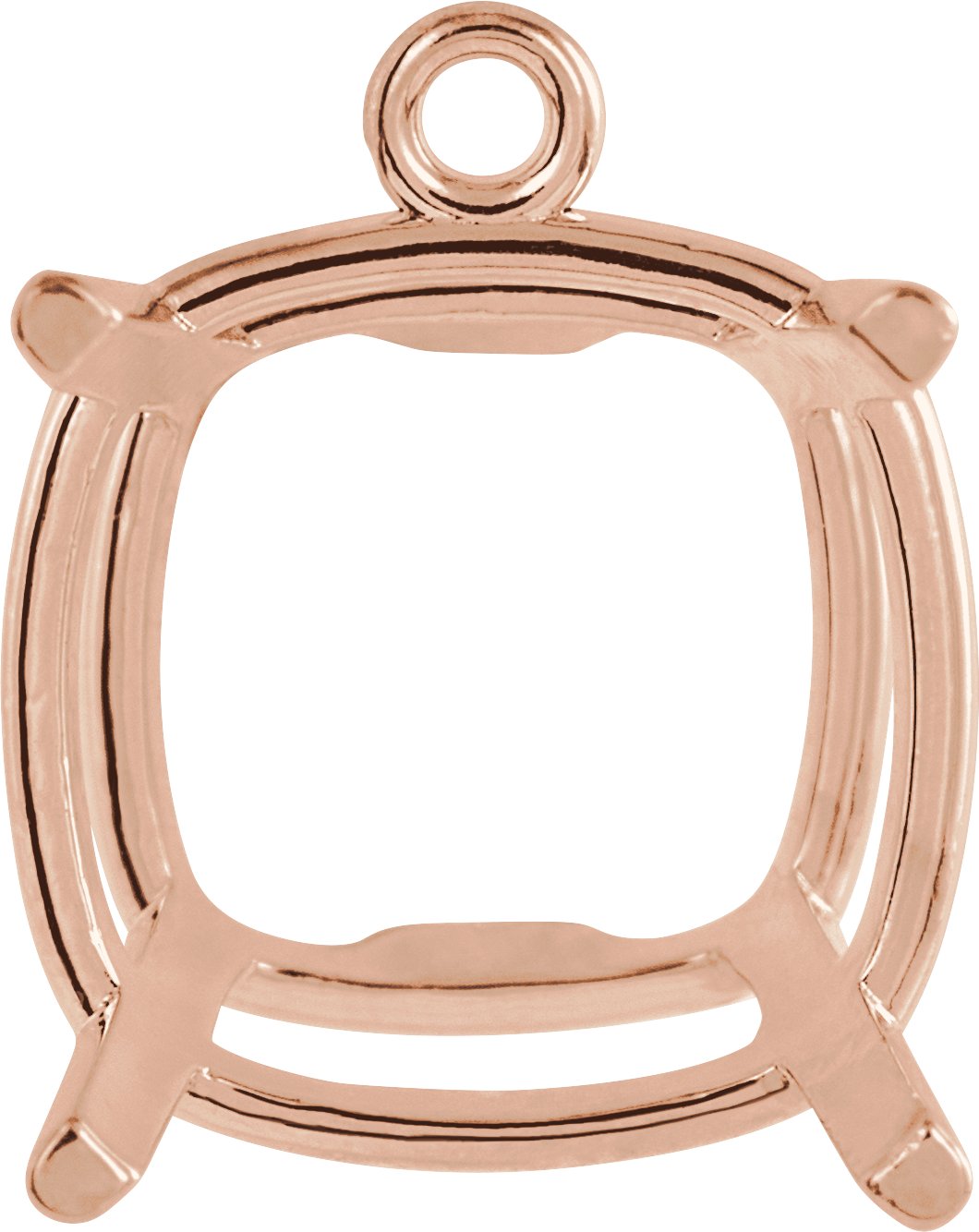 Round 4-Prong Basket Dangle