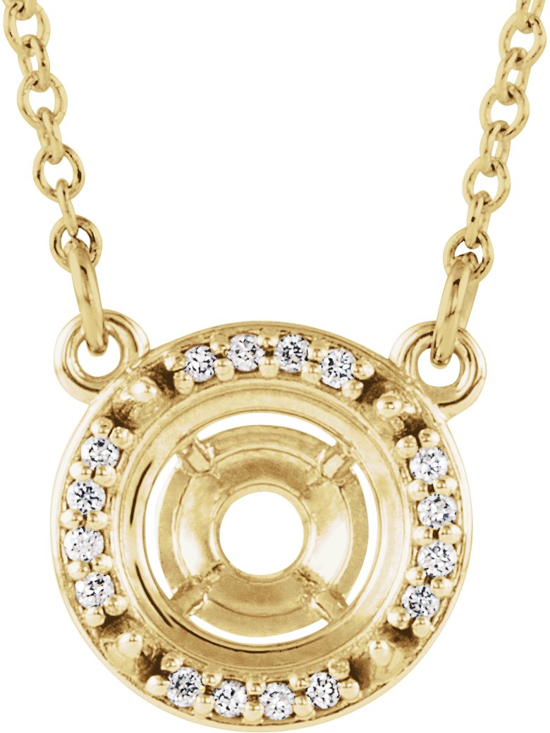Halo-Style Necklace