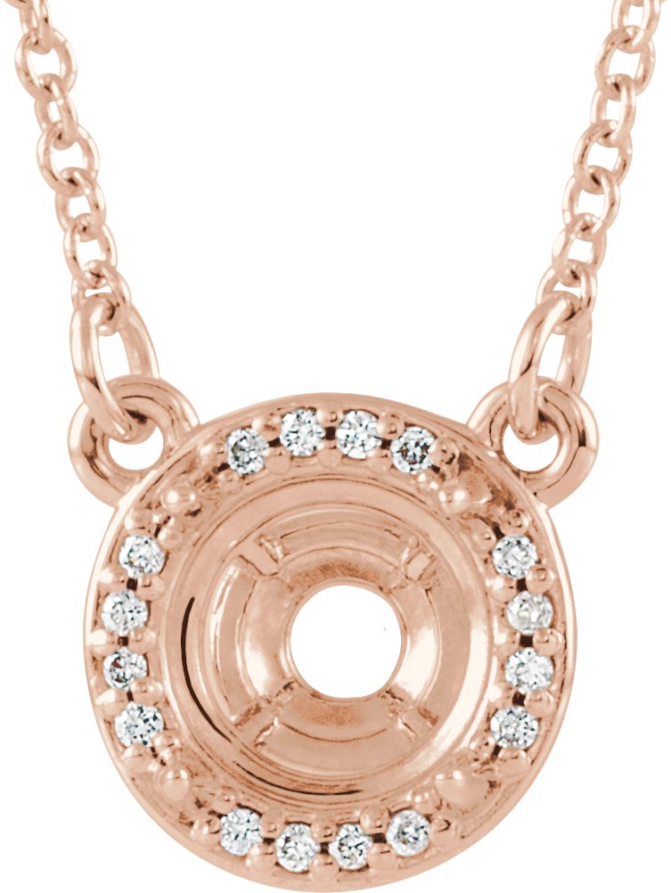 Halo-Style Necklace