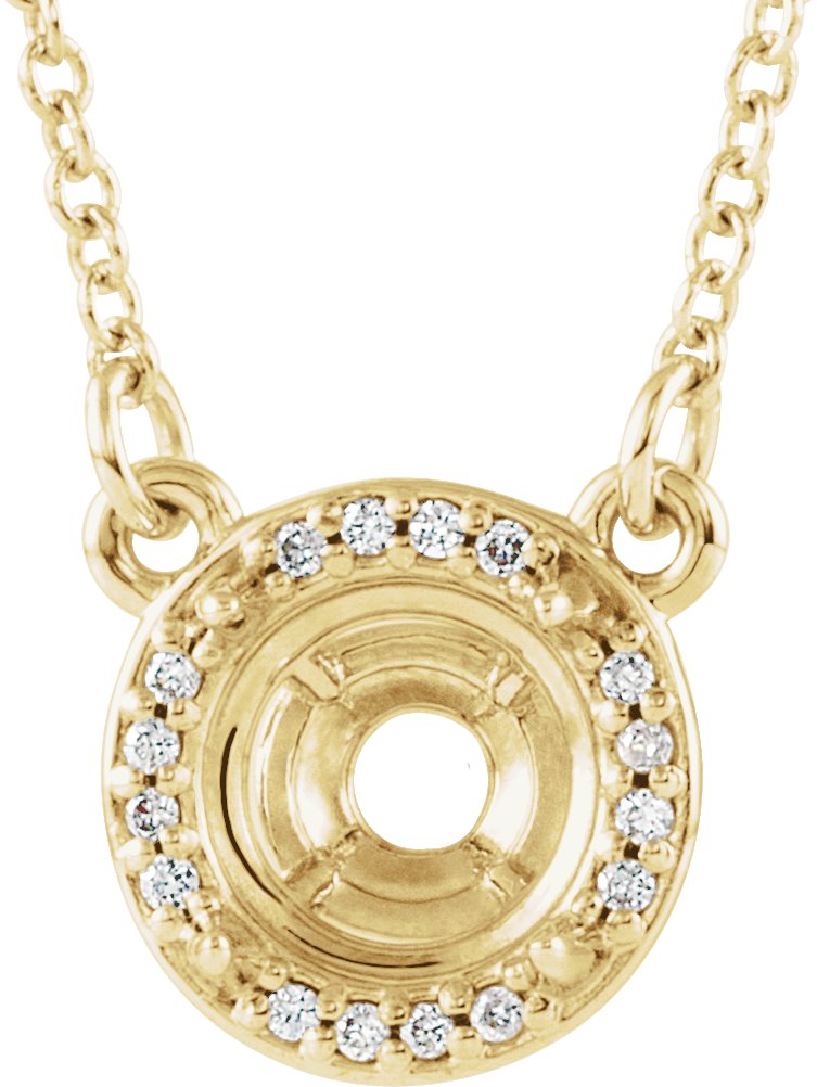 Halo-Style Necklace