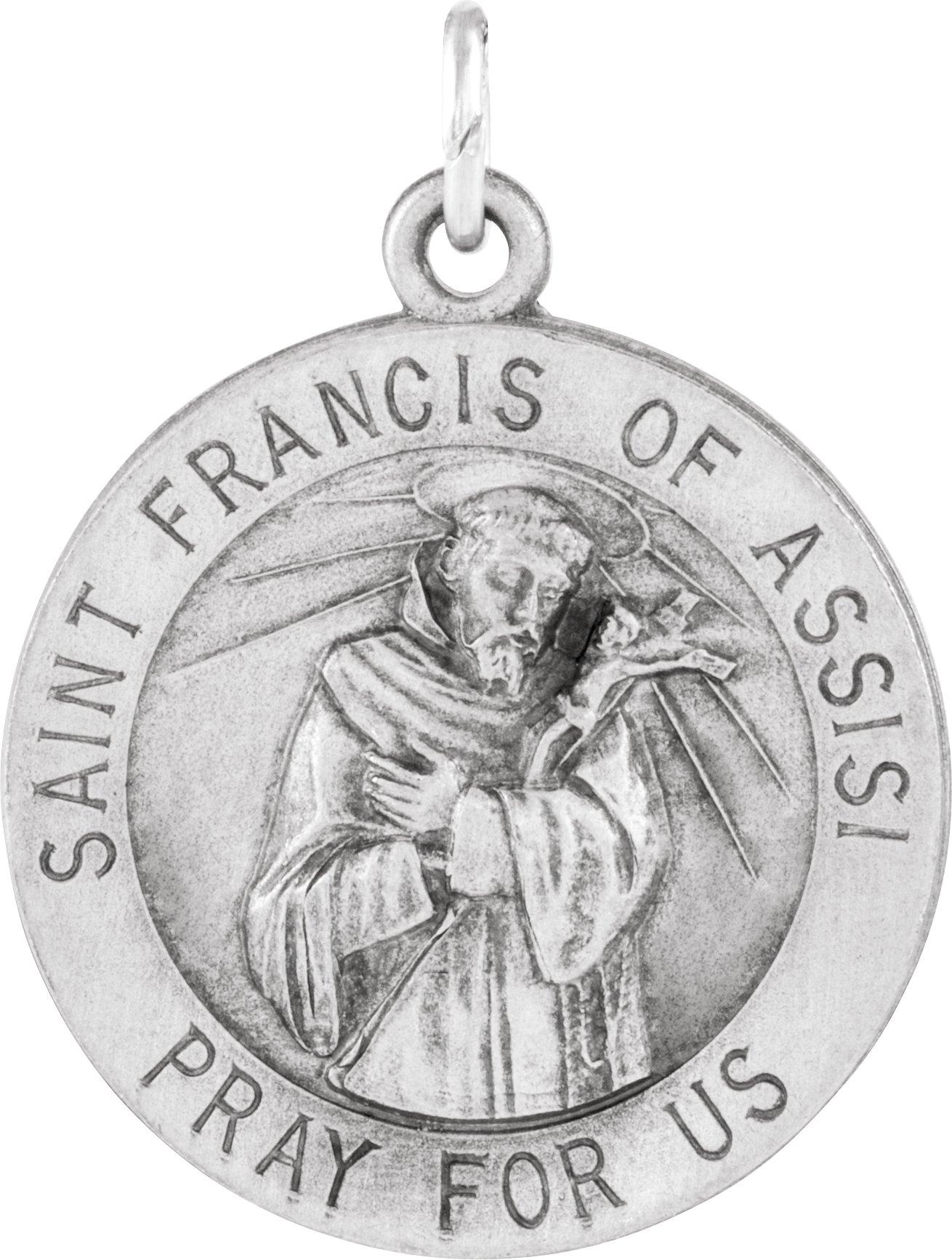 St. Francis of Assisi Medal Necklace or Pendant