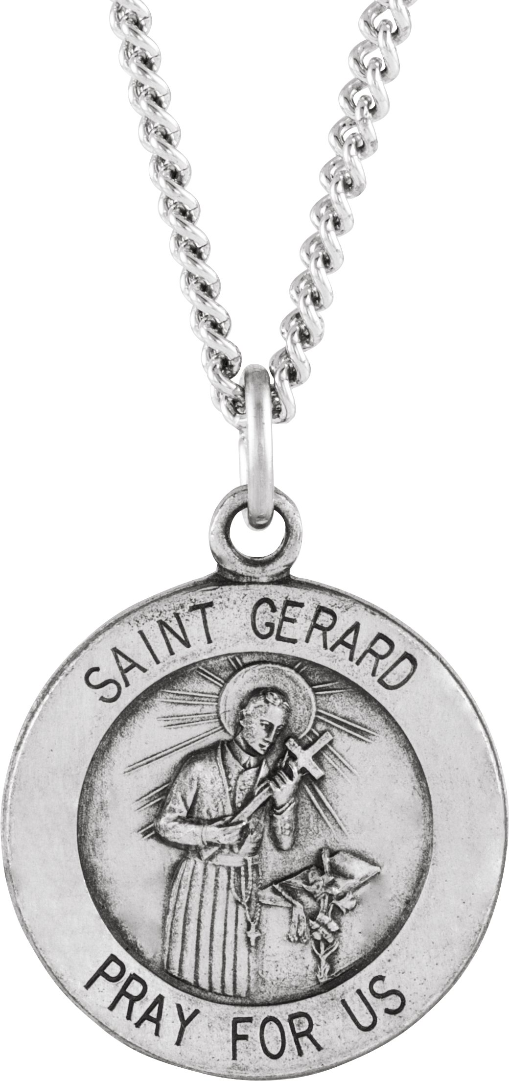 St. Gerard Medal Necklace or Pendant