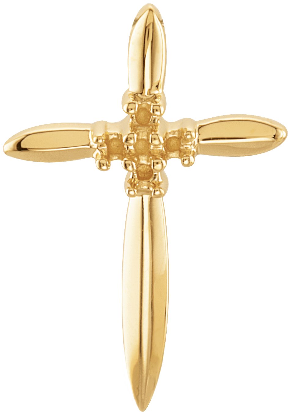 Accented Cross Pendant
