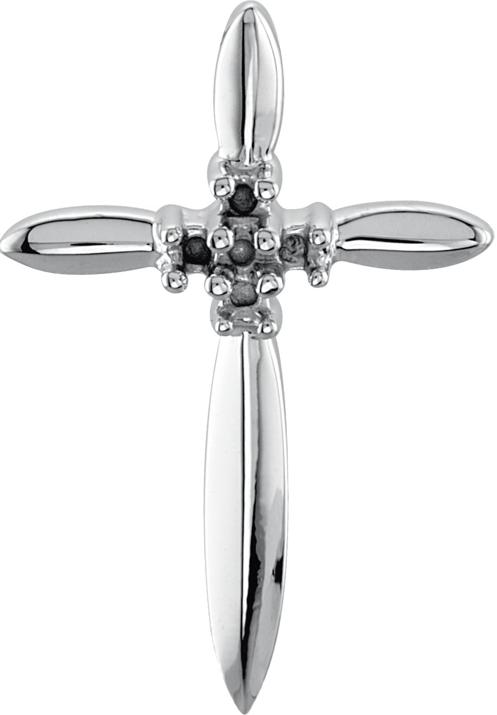Accented Cross Pendant