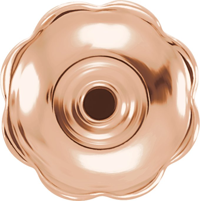 4.5 mm OD Baby Threaded Earring Backs