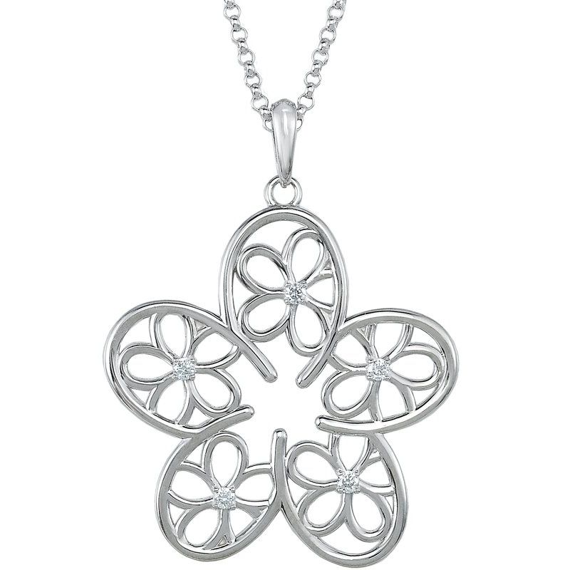 Flower Necklace or Pendant