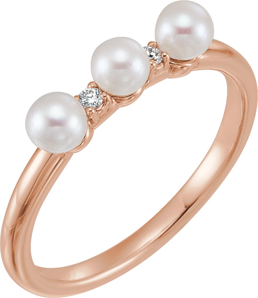 Stackable Pearl Ring