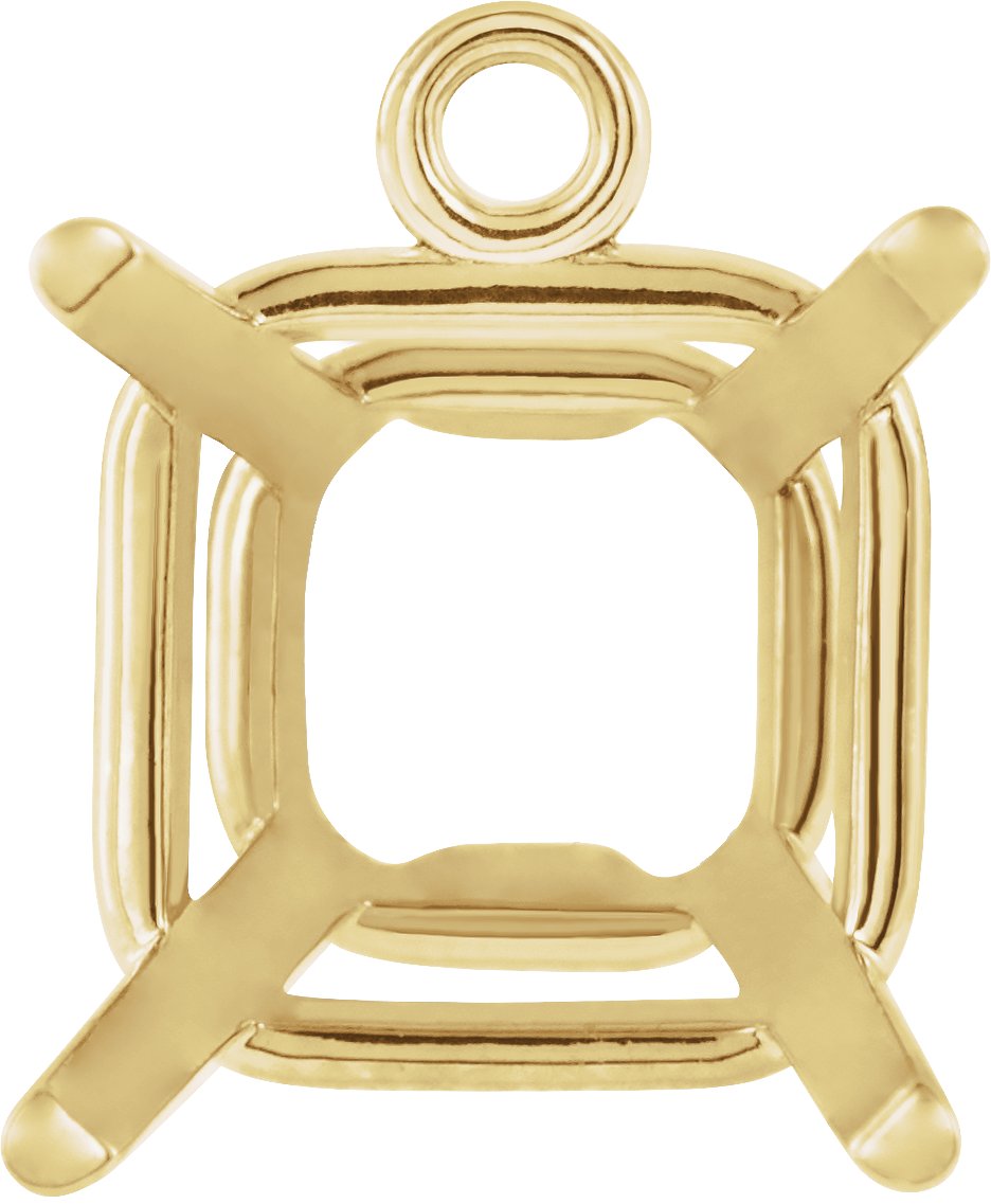 Round 4-Prong Basket Dangle