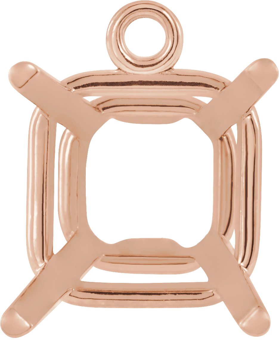 Round 4-Prong Basket Dangle
