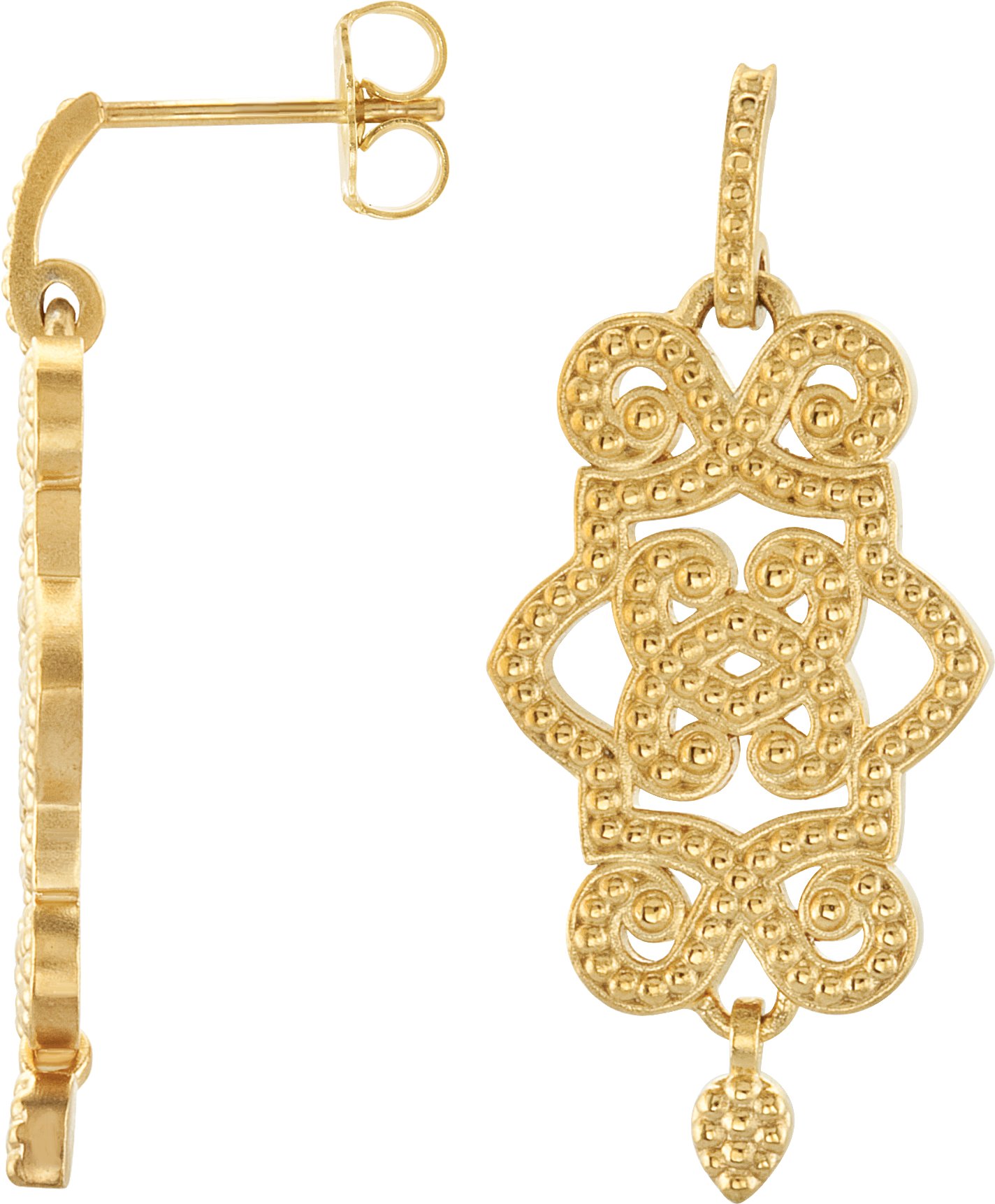 Granulated Earrings