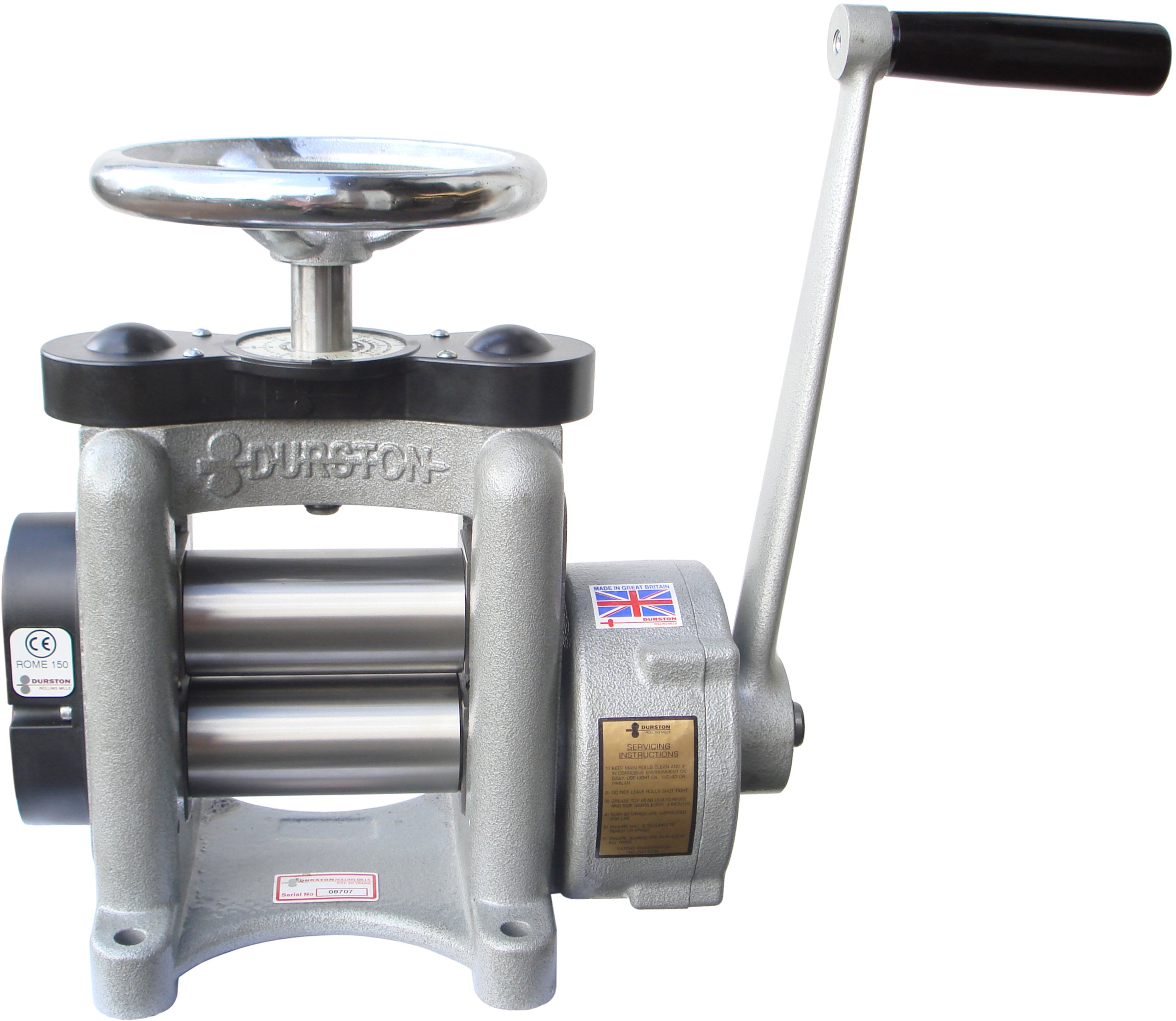 Durston Tools F130 Manual Rolling Mill with Reduction