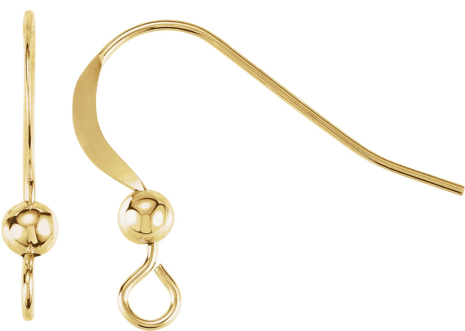 French Wire Earring Top