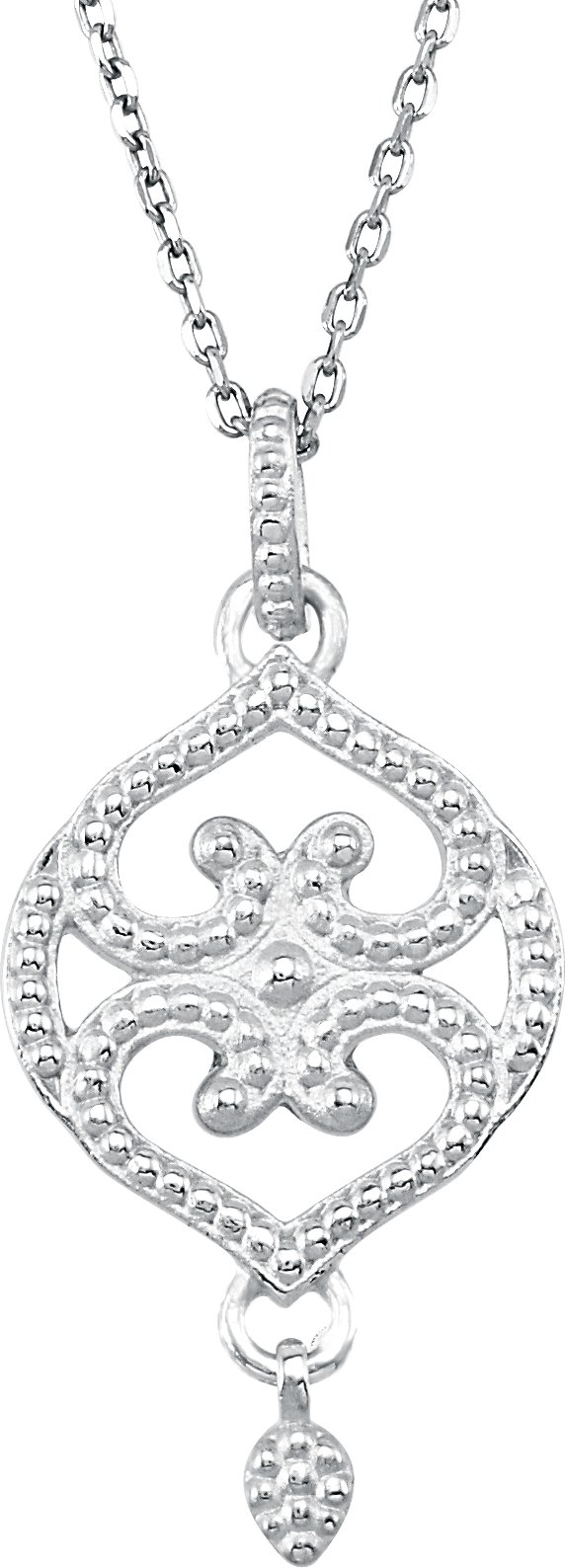 Granulated Necklace or Pendant