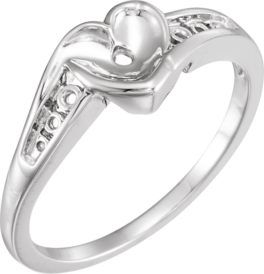 Accented Engagement Ring or Band