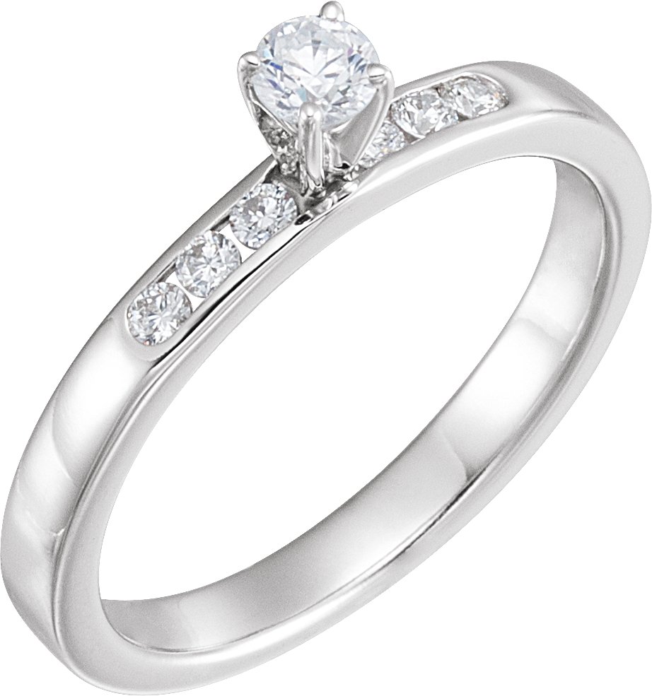 Engagement Ring, Base or Band Mounting